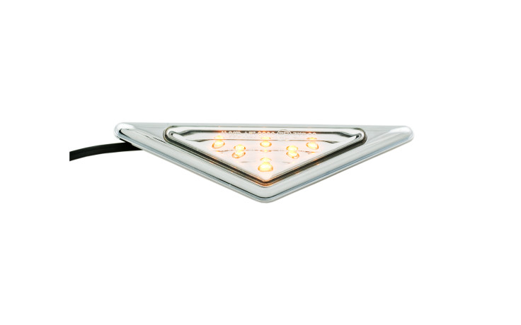 Amber LED Pyramid Side Marker Lights