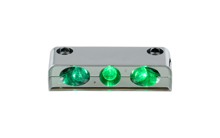 Case Step Green LED Light