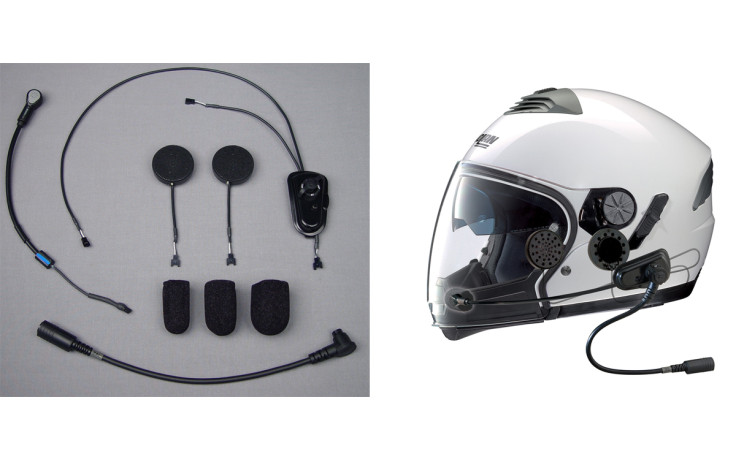 Elite Integrated Helmet Headset w/HO AeroMike® V - Nolan® N103/N90/N43