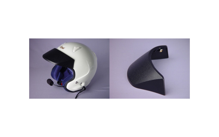 J&M® Smooth Contour 3-snap Helmet Sunvisor