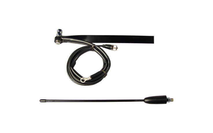 License Plate Mount CB Antenna 1 Foot