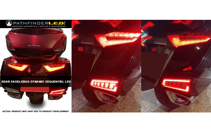 2018-2021 Rear Saddlebag Dynamic Sequential LED Lights
