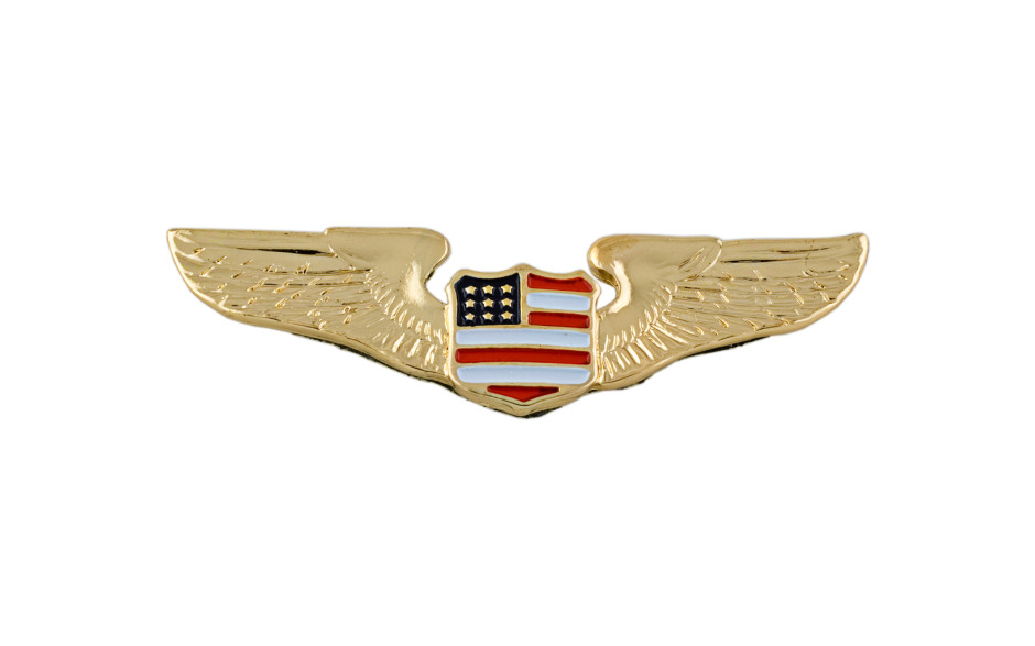 Gold Wing w/USA Shield  