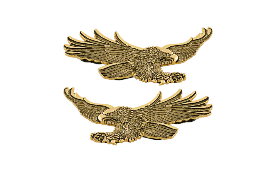 Gold Flying Eagle Emblem