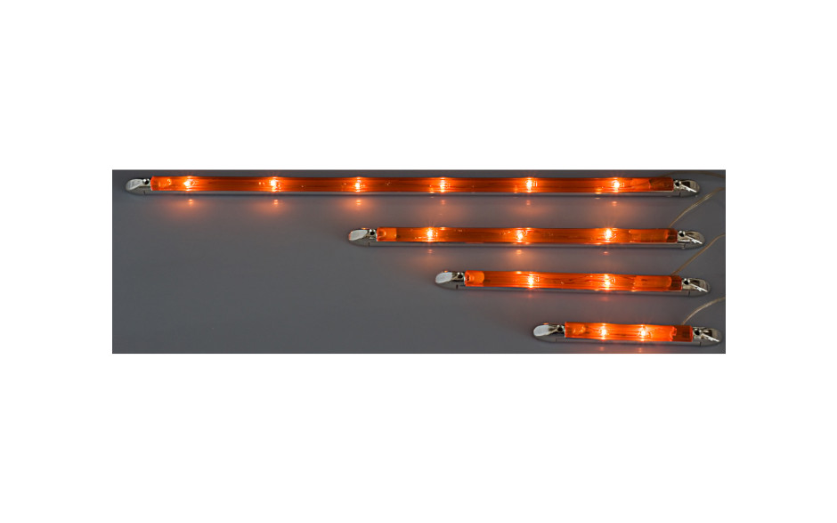 Amber Strip Lights - 9 inches 