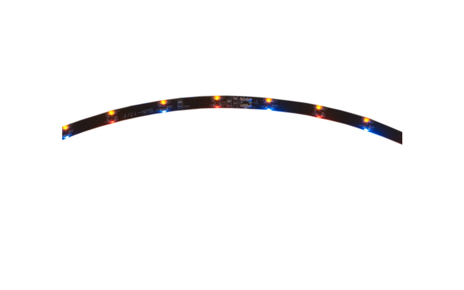 Replacement LED Red, Blue and Amber Light Strips for Rotor Cover Light Trims