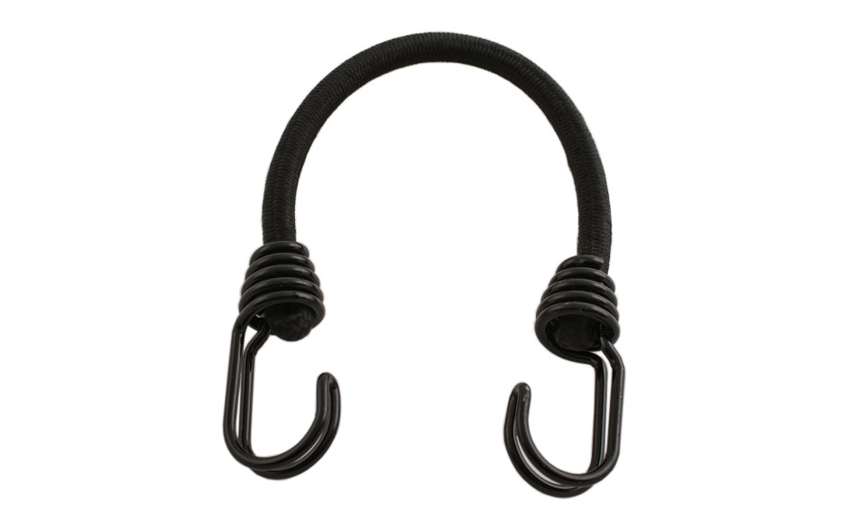 12" Bungee Cord - 2 double hooks 