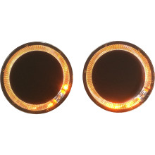 GL1800 01-12/GL1500 Angel Eye Amber Speaker Light Kit  