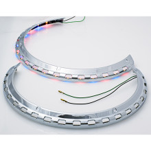 GL1500 Rotor Cover Light Rings with Amber Red Blue LED