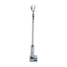 678-018 Chrome 12/" Flag Pole W//Eagle Top /& 1//2/" Round Clamp By Add On