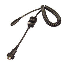 P-Series Lower 8-pin cord W/Volume Control 1980-2017 Honda®/ 1980-2021 J&M® 5-pin Audio Systems